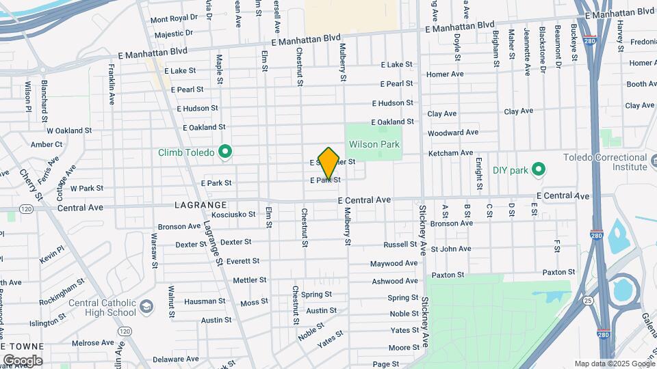 540 E Park St Map and Location Details