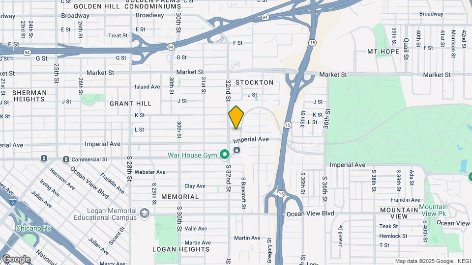 3219 L St Map and Location Details
