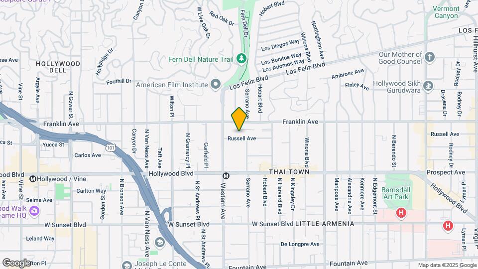 5417 Russell Ave Map and Location Details