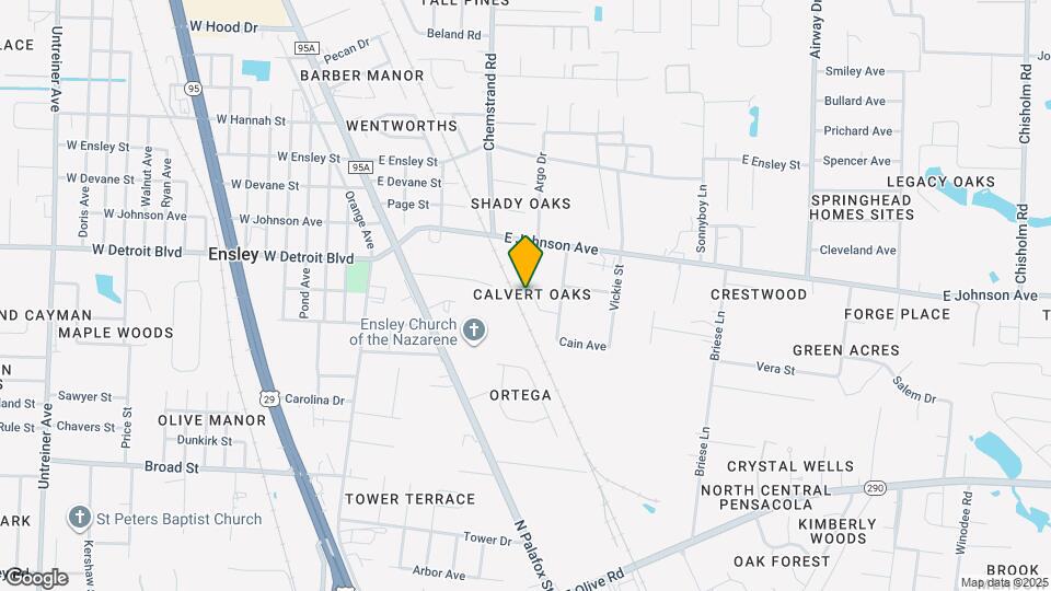 151 Calvert Oaks Dr Map and Location Details