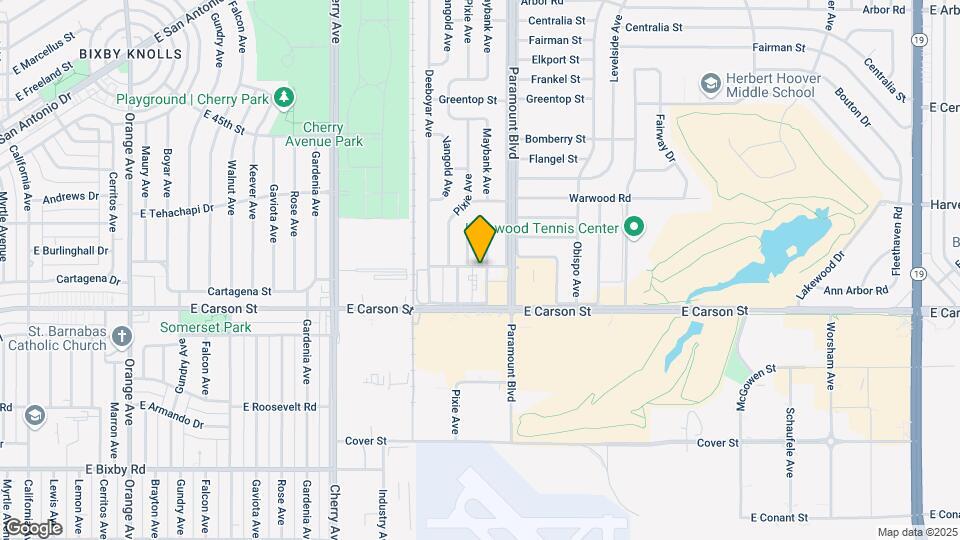 4141 Maybank Ave Mapa y Detalles de la Ubicación
