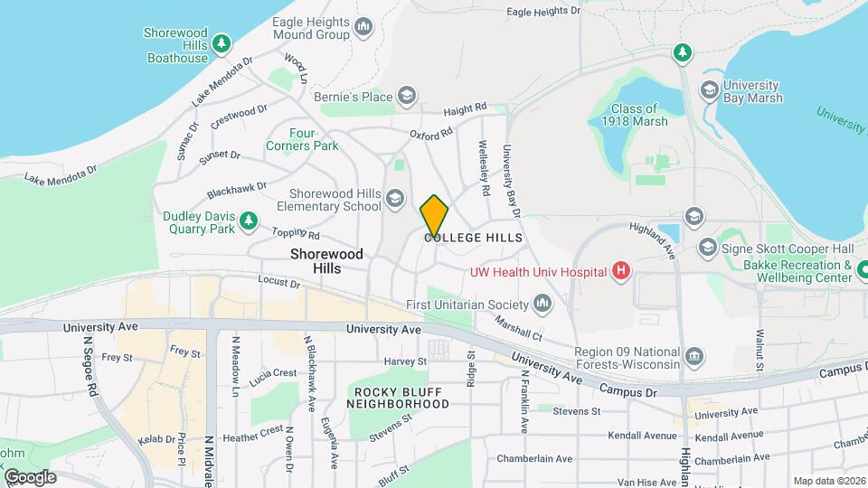 1010 Yale Rd, Unit 1732 Mexican Heather Drive Mapa y Detalles de la Ubicación