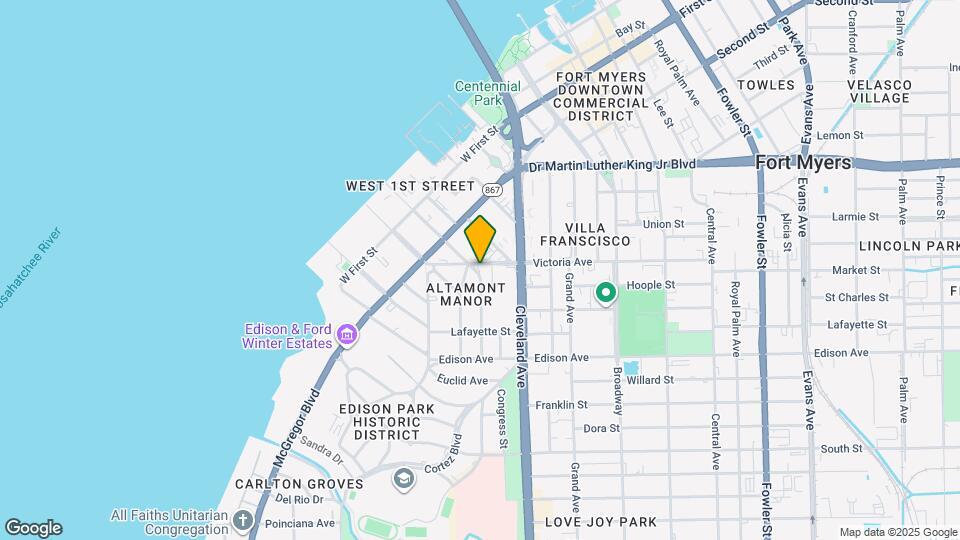 1920 Victoria Ave Map and Location Details