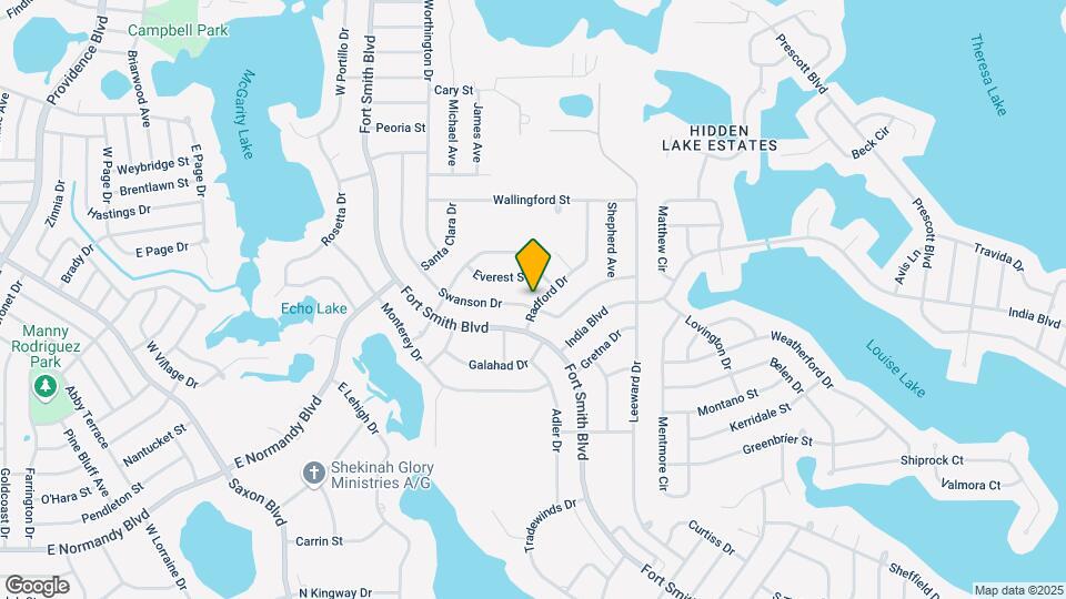2112 Swanson Dr Map and Location Details