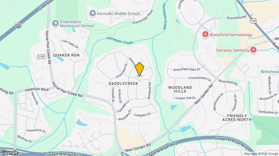 3101 Amidon Dr Map and Location Details