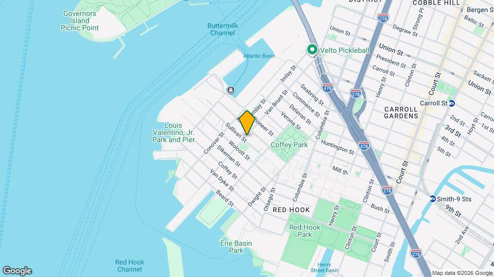 327 Van Brunt St Map and Location Details