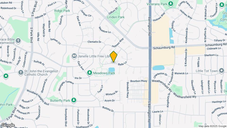 2955 Belle Ln Map and Location Details
