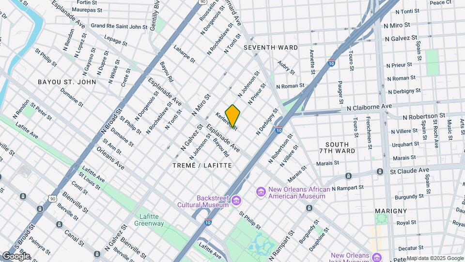 1430 N Prieur St Map and Location Details