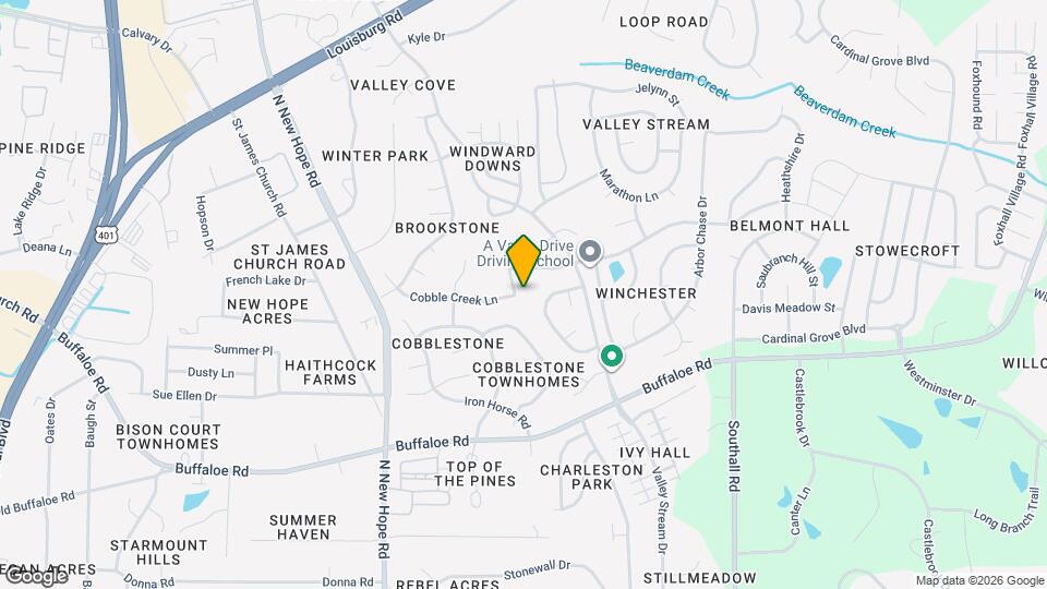 4400 Oakshyre Way Map and Location Details