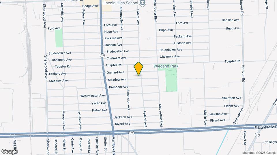 8281 Meadow Ave Map and Location Details