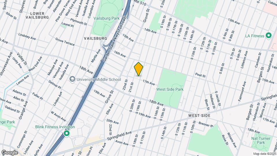 613 S 20th St Mapa y Detalles de la Ubicación