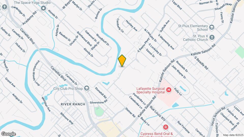 1400 E Bayou Pkwy Map and Location Details