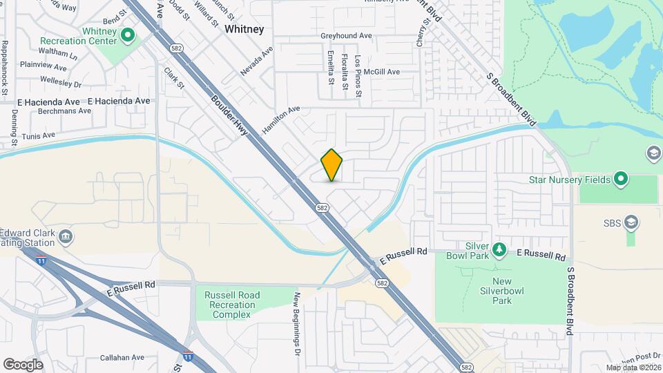 6325 Beavertail Pond Ave Map and Location Details