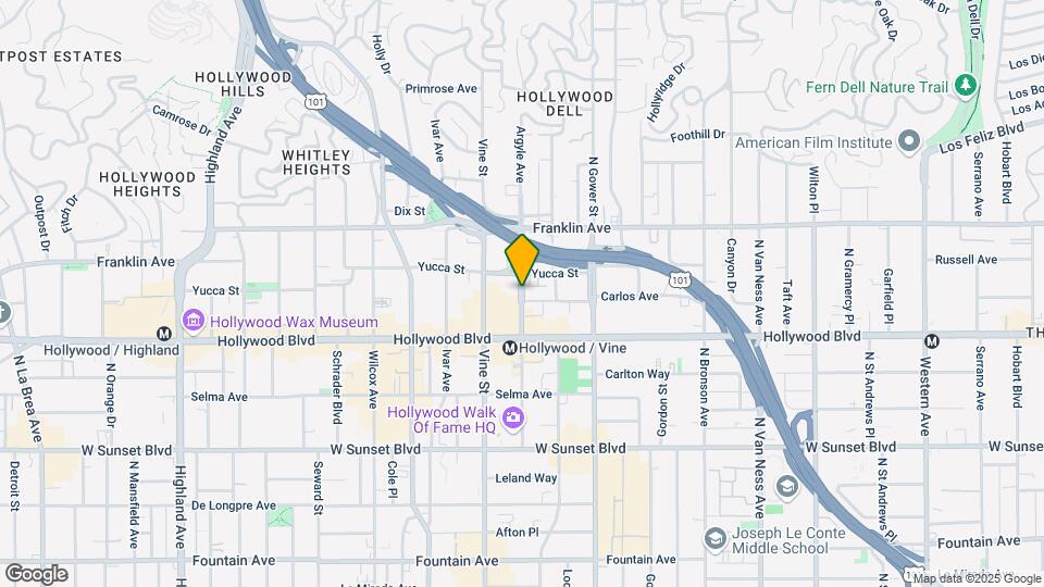 1755 Argyle Ave Map and Location Details