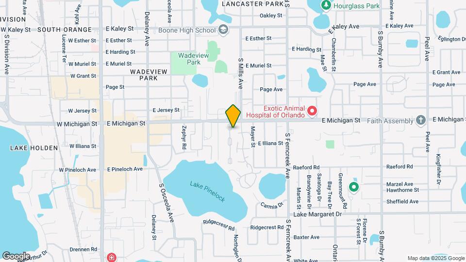 1082 E Michigan St Map and Location Details