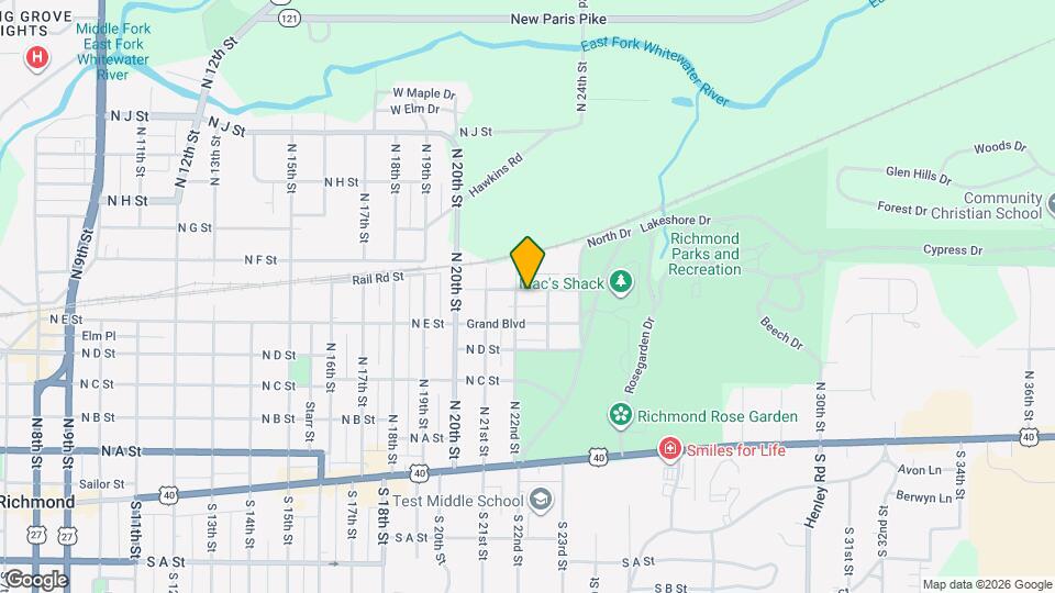 2207 Glen Ct Map and Location Details