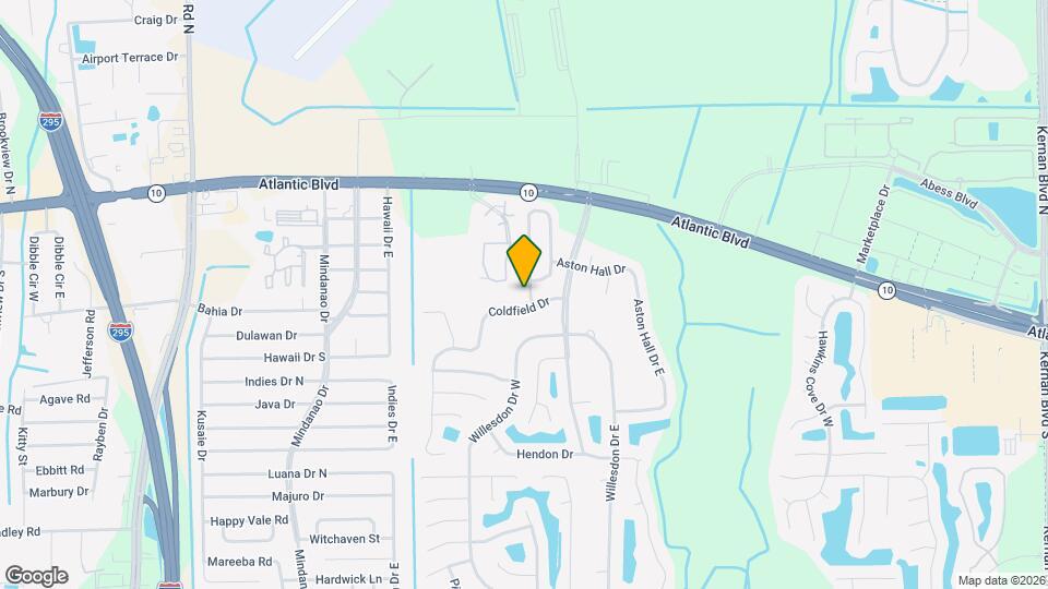 1730 Hudderfield Cir W Map and Location Details