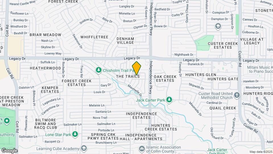 3113 Foxhollow Dr Map and Location Details