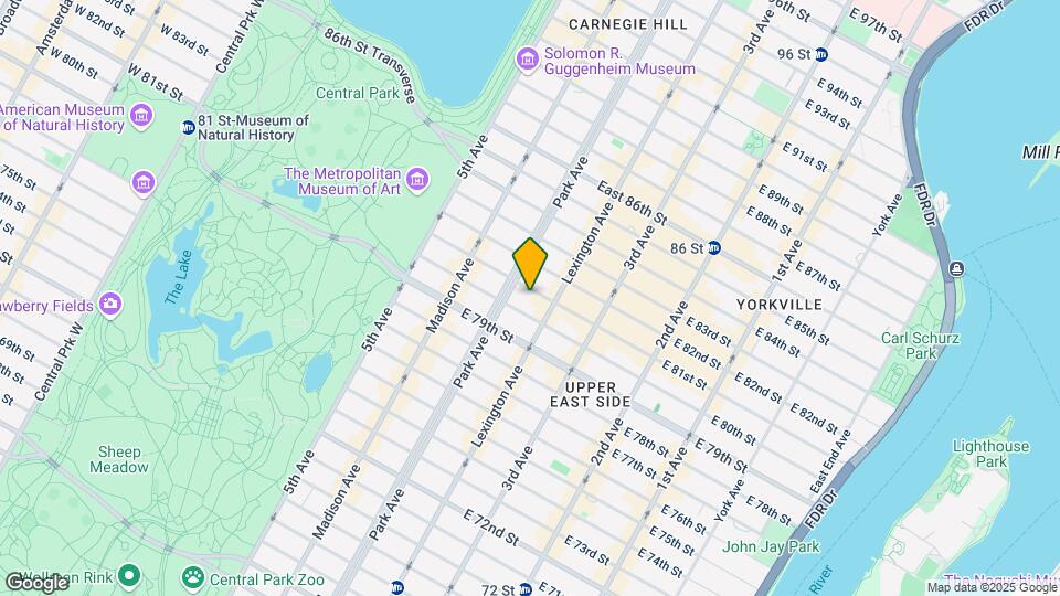 108-110 E 81st St Mapa y Detalles de la Ubicación