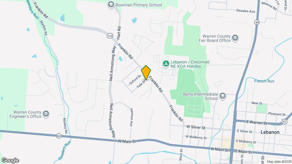 490 Yale Dr Map and Location Details