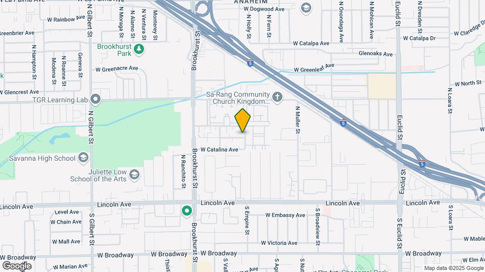 2103 Brownwood Ave Map and Location Details
