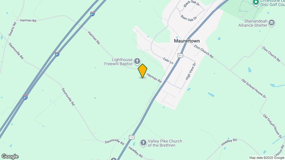 1184 Harman Rd Map and Location Details