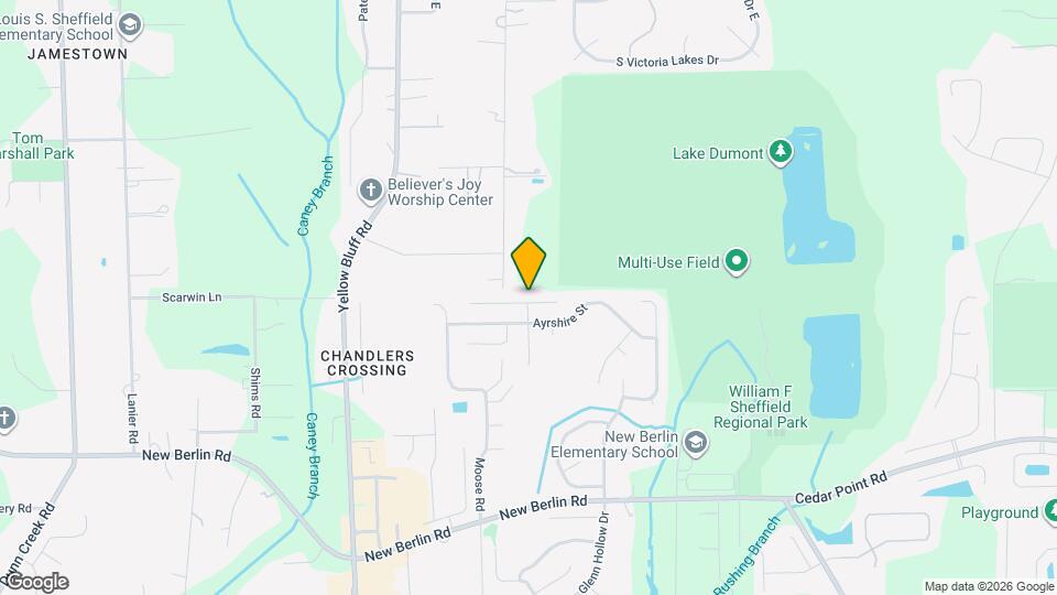 3407 Guernsey Ct Mapa y Detalles de la Ubicación