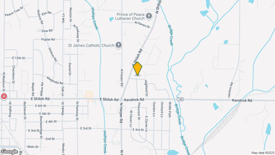 1716 Pinecrest St Mapa y Detalles de la Ubicación