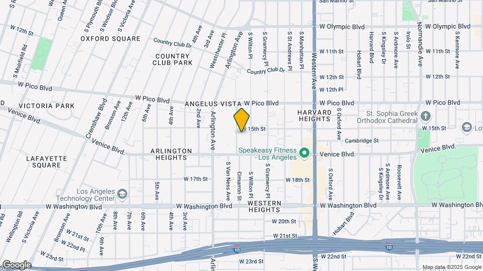 1510 S Van Ness Ave Map and Location Details