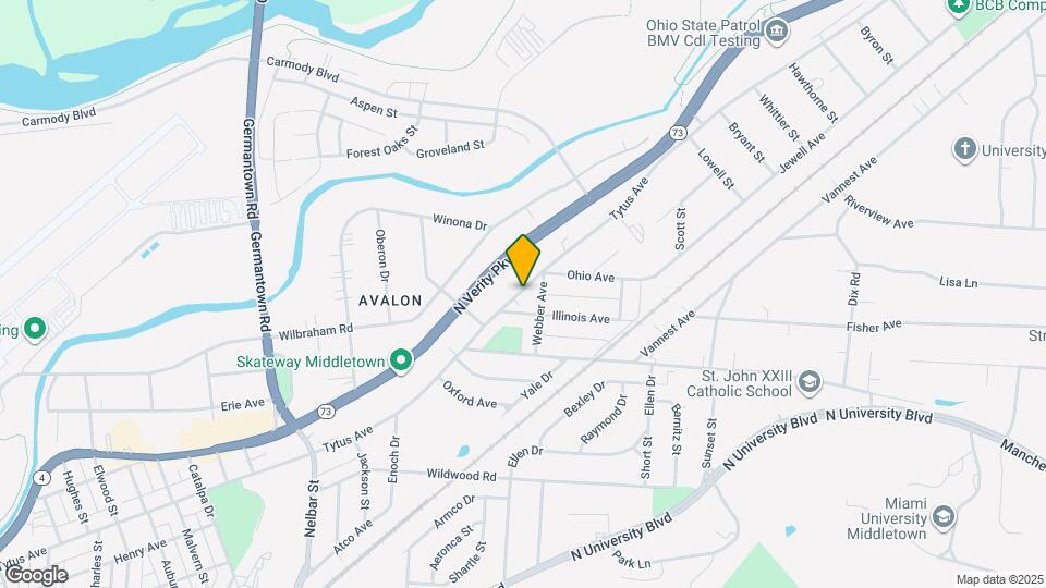 3018 Tytus Ave Map and Location Details