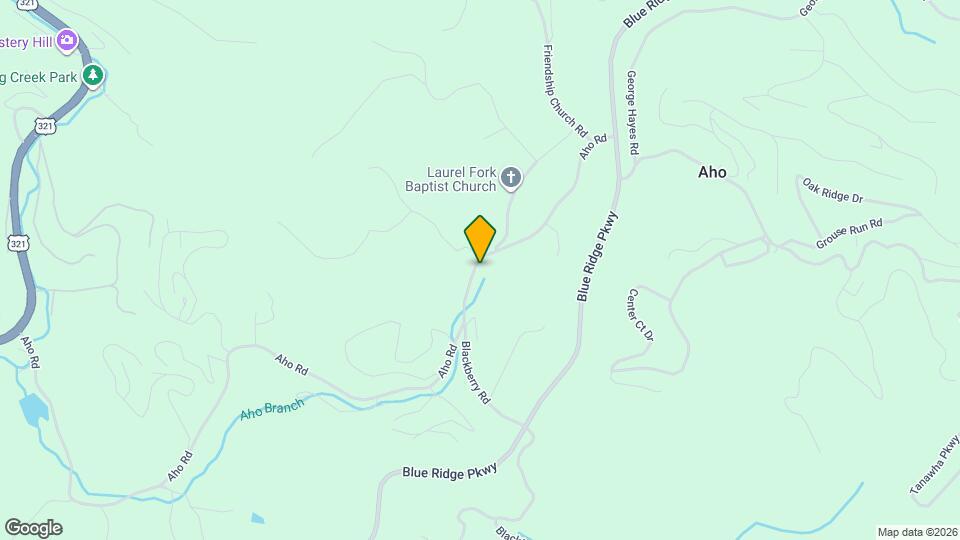 1964 Aho Rd Map and Location Details