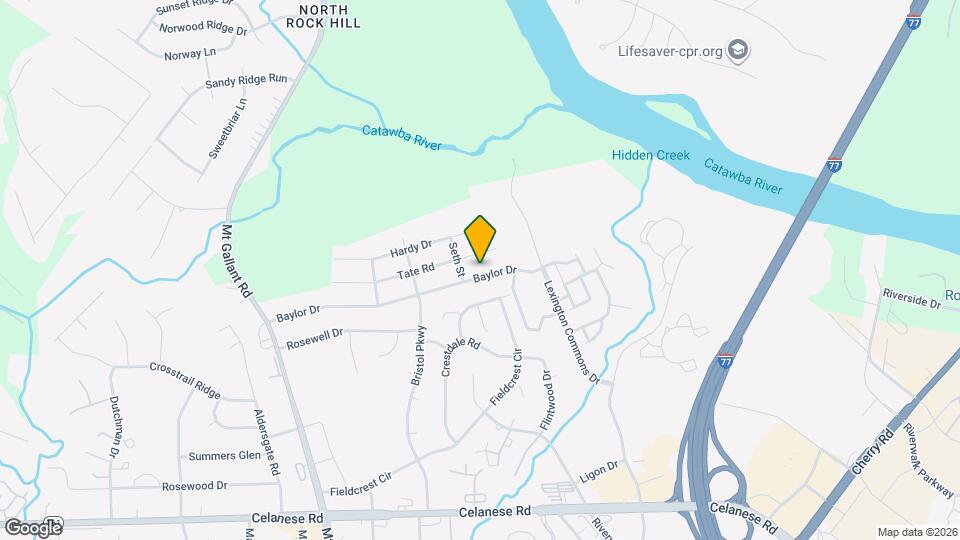 1622 Baylor Dr Map and Location Details