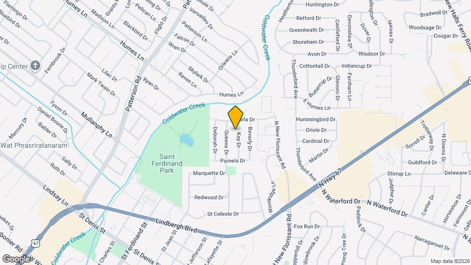 1745 Kay Dr Mapa y Detalles de la Ubicación