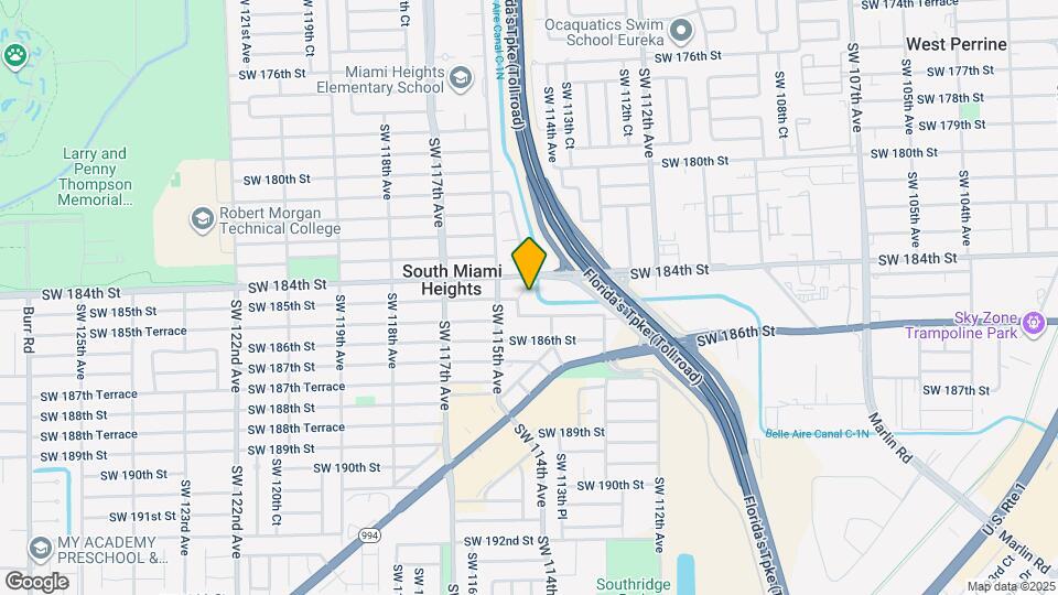 11434 SW 185th St Map and Location Details