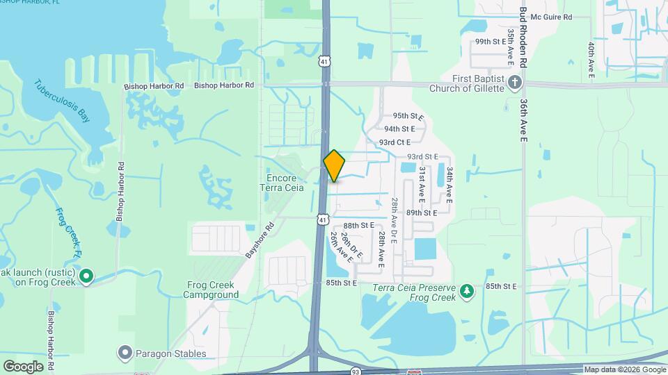 2580 89th St Cir E Map and Location Details