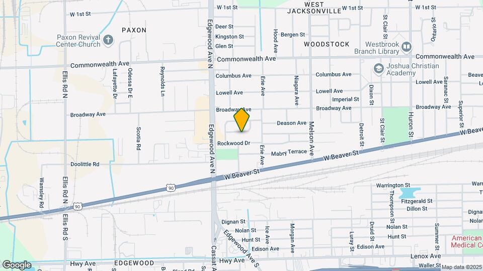 3462 Brookhaven Dr Map and Location Details