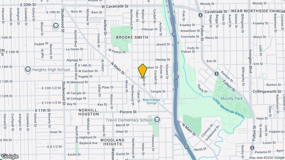 407 Walton St Map and Location Details