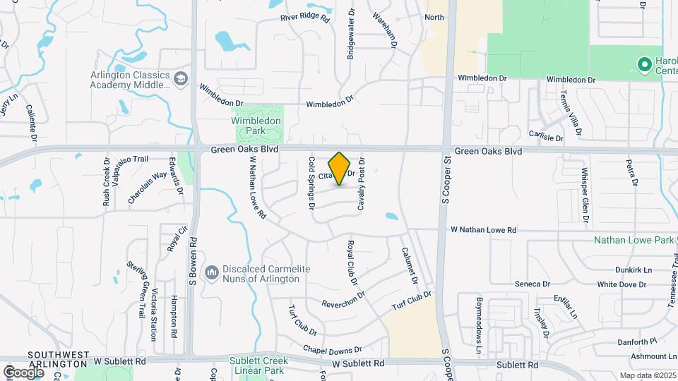 2112 Churchill Downs Dr Map and Location Details