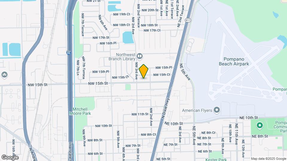 225 NW 15th St Map and Location Details