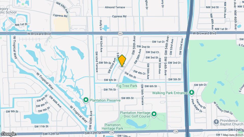 465 SW 59th Ave Map and Location Details