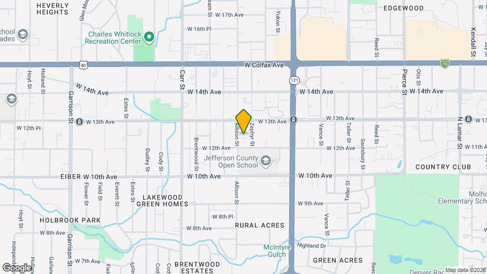 1224 Allison St Map and Location Details