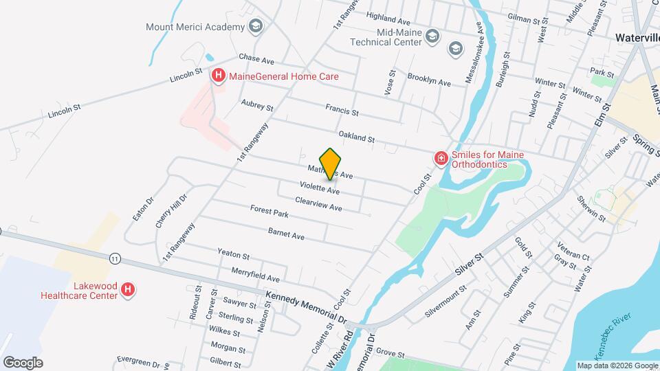 33 Violette Ave Map and Location Details