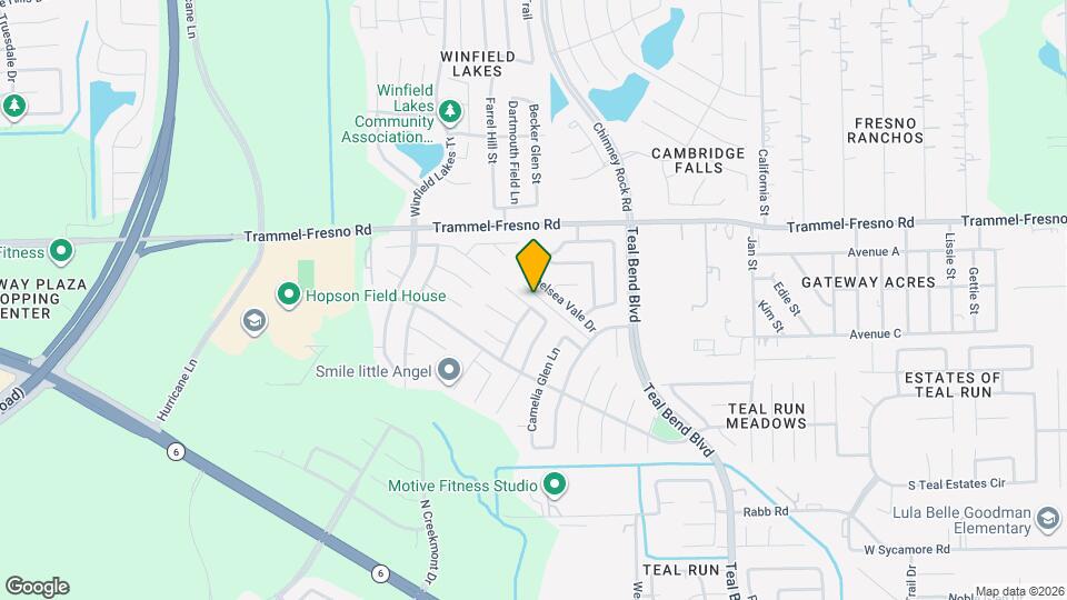 2226 Dawn Shadow Way Map and Location Details