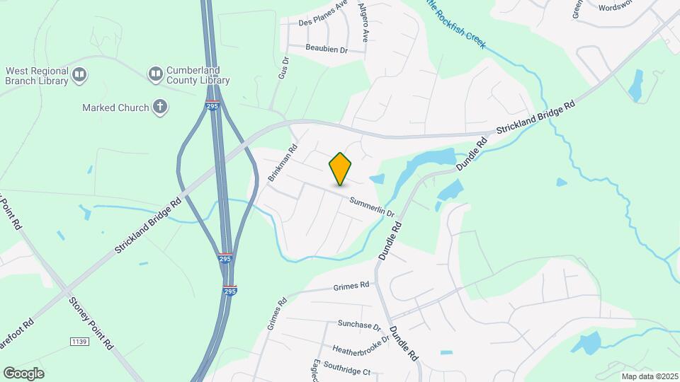 7138 Summerlin Dr Map and Location Details