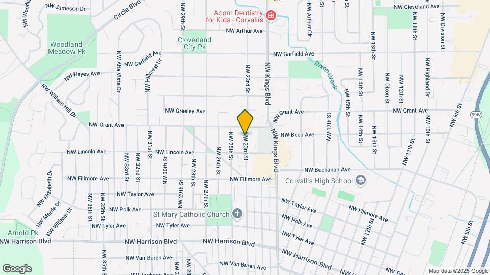 1130 NW 23rd St Map and Location Details
