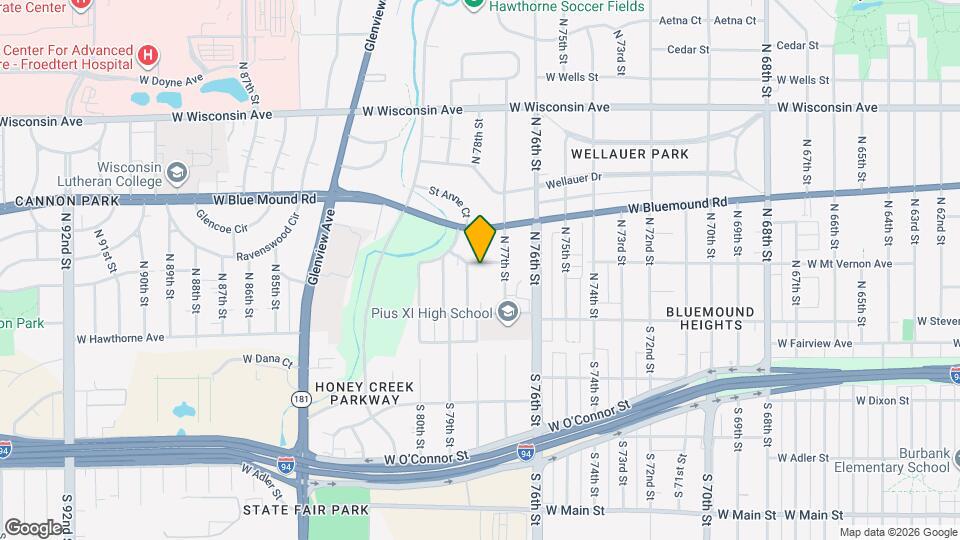 7735 W Mt Vernon Ave Mapa y Detalles de la Ubicación