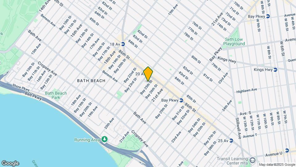 30 Bay 25th St Mapa y Detalles de la Ubicación