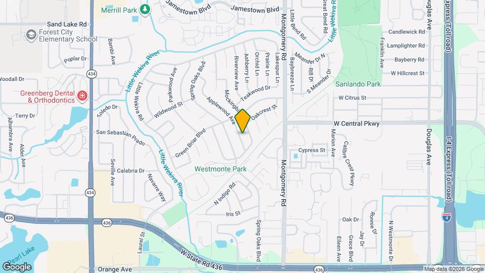 513 Applewood Ave Map and Location Details