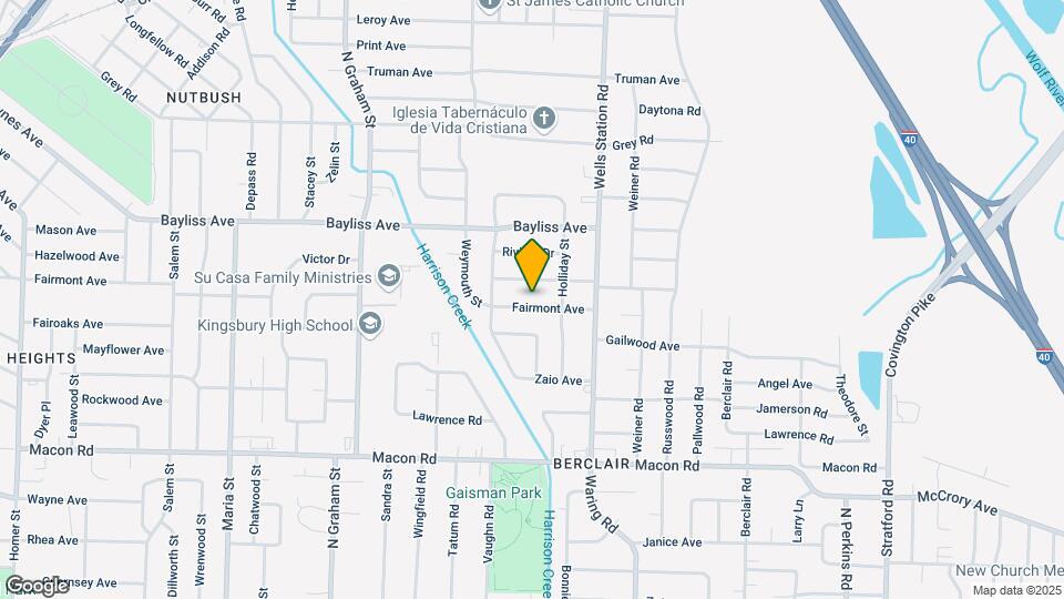 4232 Fairmont Ave Map and Location Details