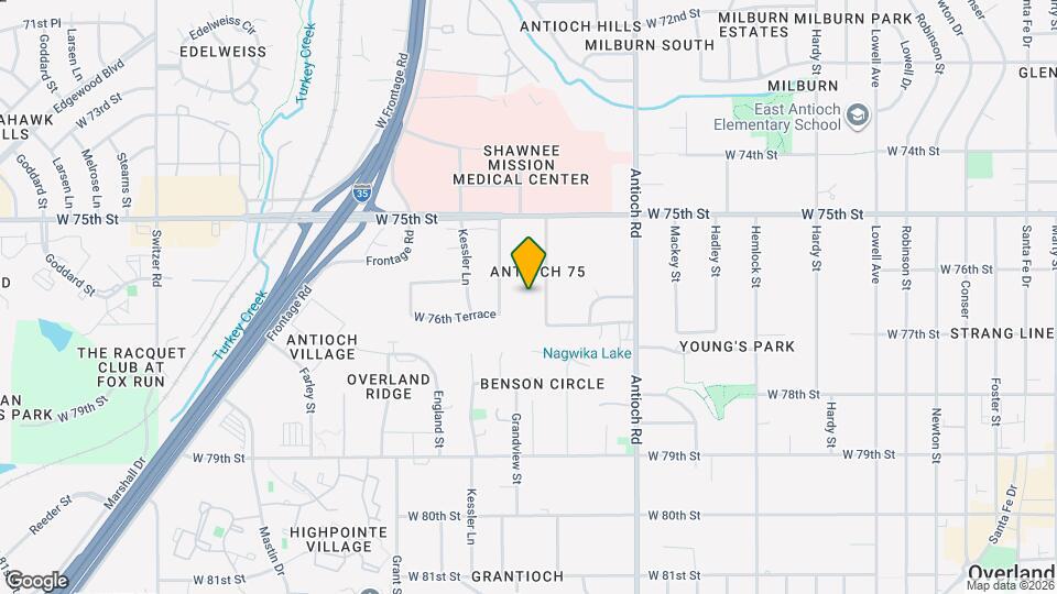 7614 Eby Ave Map and Location Details